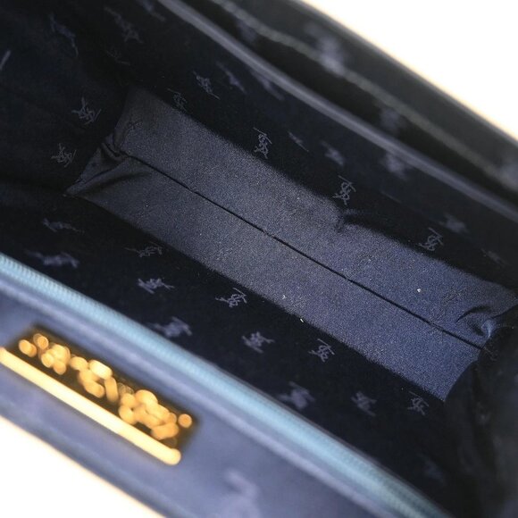 Yves Saint Laurent White 2way Handbag - Picture 8 of 10